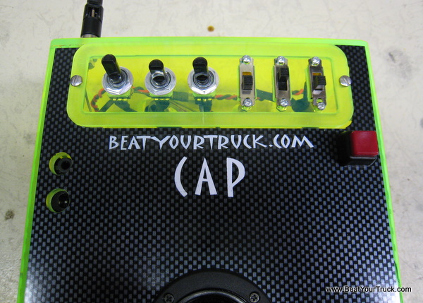 Beat Your Truck - Project CAP - one handed joystick RC transmitter 